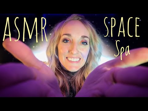 ASMR | Space Spa 🌌 | Spa Music | Reading you Space Facts ☄️ | Personal Attention asmr