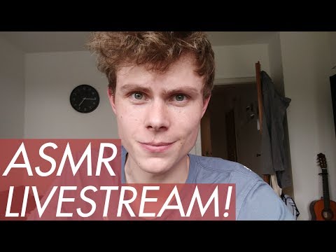 Tingles, Tingles, Tingles! ASMR LIVESTREAM - with Male Whispering & Sounds