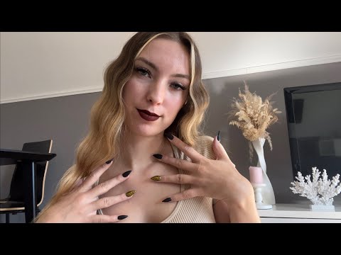 ASMR | CLOSE-UP ONLY COLLARBONE TAPPING🤚🏼 (scratching, tapping..)