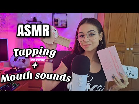 ASMR TAPPING + MOUTH SOUNDS!🤪❤️| (susurros & talking) | ASMR en español para dormir | Pandasmr