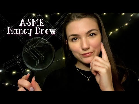 ASMR Nancy Drew Examines You for Clues 🔍