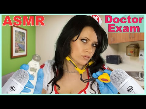 ASMR Checkup Personal Attention With Rubber Gloves Sounds - With Anna