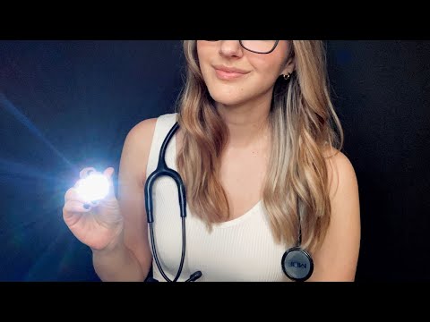 ASMR Nurse Physical Assessment l Soft Spoken, Medical Tests