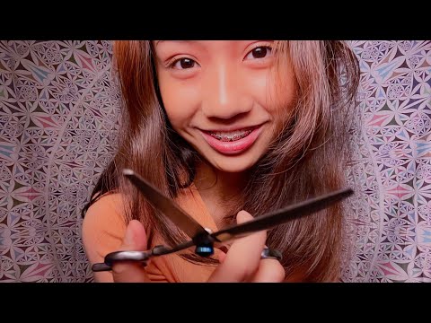 ASMR ~ Crazy Girl Gives You A Haircut | Soft Spoken | Roleplay
