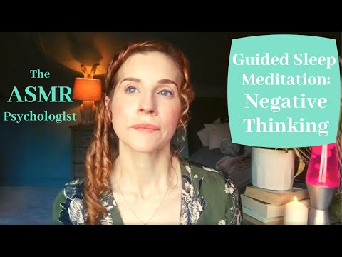 ASMR Sleep Hypnosis: Release Negative Thoughts (Whisper)