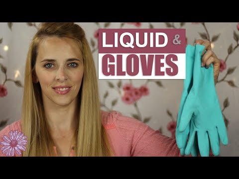 ASMR - LIQUID & GLOVES | 🥊 Gloves with Syrup, Oil, and Lotion 🥊 | Whispering, Tapping,