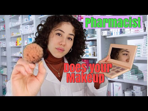 ASMR: Pharmacist Does Your Makeup 💊💄(Role-play)