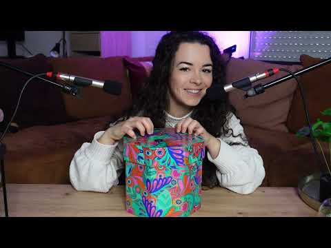 ASMR - Haul de mes cadeaux de Noël multidéclancheur - tapping, crinkles, chuchotements