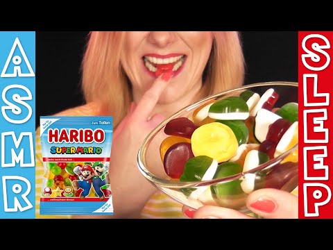ASMR Soft candy eating | Intense chewing sounds | Super Mario Special Edition