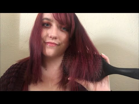 ASMR | Hair Brushing and Straightening [LoFi]