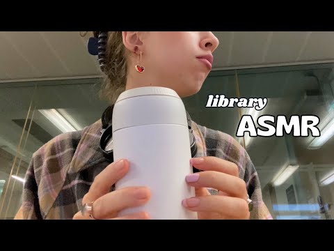 ASMR in the Library 📖 | lofi | library sounds