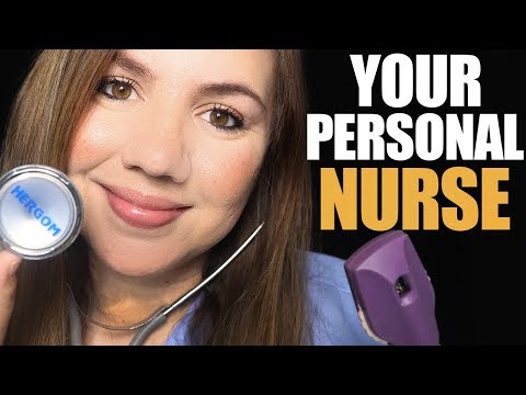 ASMR ROLEPLAY | Your Personal NURSE | Complete Medical EXAM