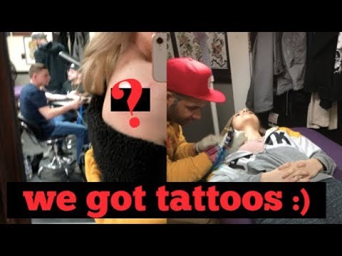 First Vlog ~ We Got Tattoos (NOT ASMR) // A Day in My Life