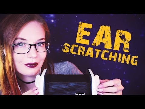 ASMR Ear Scratching - w/ Ear Rubbing and Tapping on Ears - No Talking for Sleep & Study