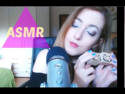 ♡ 6 Suoni ASMR ♡ Cubetti di legno,Lettura delle Carte,Diapason&ChitChat ♡