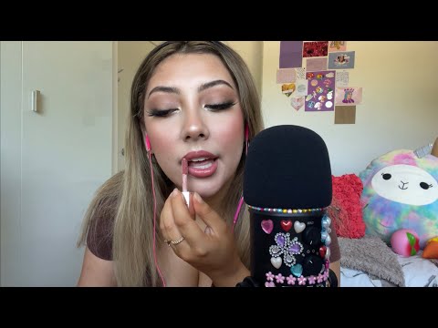 ASMR doing my makeup for my work Christmas party 🎉🤎 ~get ready with me~ | Whispered