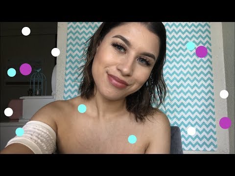 ASMR Face cleansing with relaxing chitchat