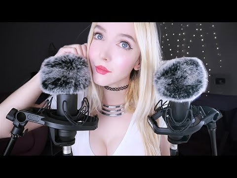 ASMR Relaxing Mic Scratching with Whispers for Sleep