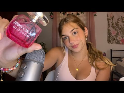ASMR Pink Triggers 🌸 Tapping, Scratching, Whispering