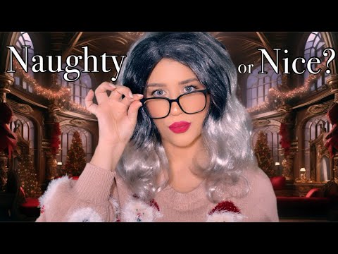ASMR | Mrs. Claus Questions You “Naughty or Nice” Questions 🤶