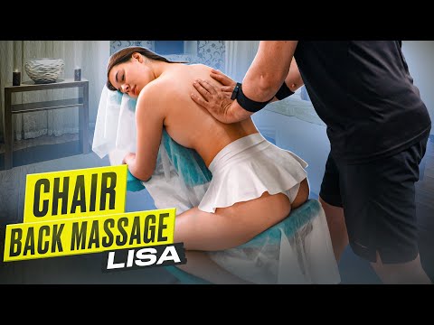 BANGING BAMBOO FOR LISA | DEEP TISSUE BACK MASSAGE ON THE CHAIR