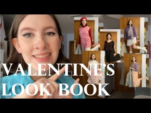 {ASMR} Valentine's Day Look Book!