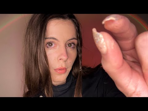 ASMR Energy Cleansing ( Plucking, Positive Affirmations..)
