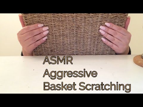 ASMR Aggressive Basket Scratching