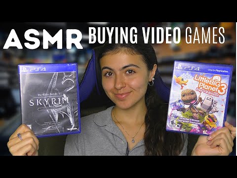 ASMR || buying video games