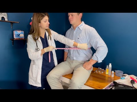 ASMR [Real Person] Relaxing Head to Toe Assessment (Soft Spoken Medical Exam)