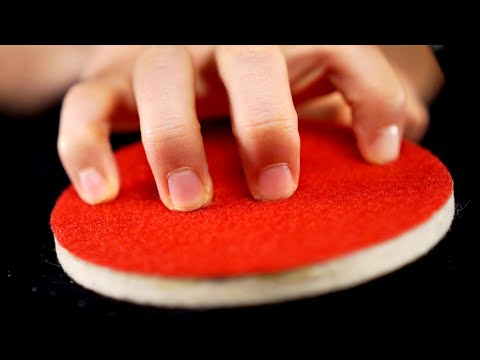 ASMR Red Felt Disc (custom video)