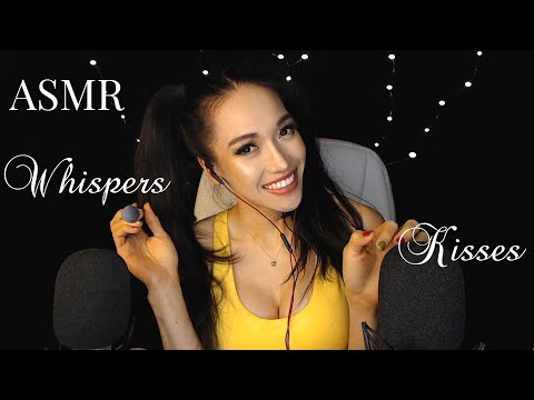 ASMR | Closeup Ear Attention (Inaudible Mouth Sounds, Mic Scratching, Mic Brushing, & Kisses)
