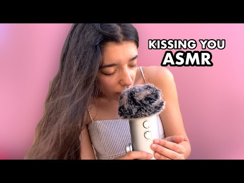 ASMR | Kissing you at the swimming pool in barcelona! (best mouth tingles, no talking) 💕😘💋