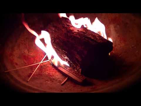 Binaural ASMR:  Fire, Roasting Marshmallows, and Making S'mores for Relaxation