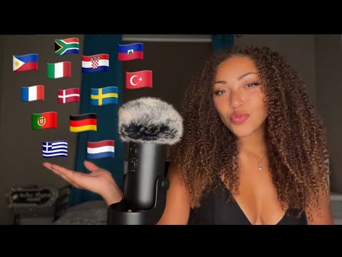 ASMR In YOUR Language! (Whispering in 30+ Languages)