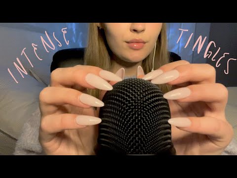 💥ASMR 30 Minutes of INTENSE Mic Scratching w/ NO COVER