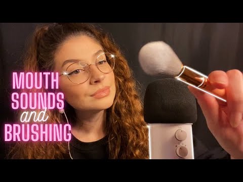 [ ASMR ] ✨ Brushing The Mic ✨ With MOUTH SOUNDS 👄