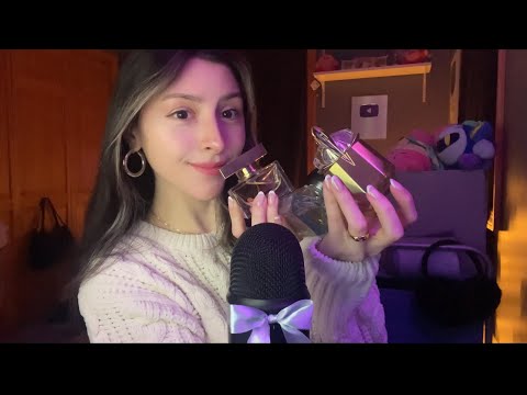 ASMR Fall Asleep in 30 Minutes 🎀 soft spoken, showing my perfume collection ~