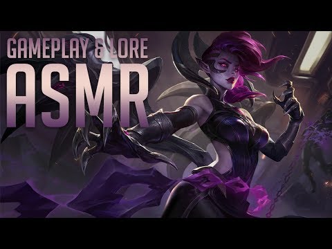 ASMR League of Legends | Morgana Gameplay and Lore (Clicking, Typing & Binaural Whispers)