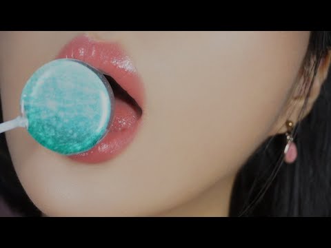[ASMR] 👅Mercury Lollipop Licking Mouth Soundsㅣ수성 사탕 이팅사운드ㅣ水星惑星キャンディーをなめる