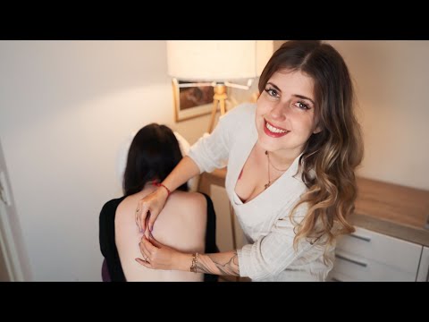 Real Person ASMR Massage | Entspannung pur mit dieser Rückenmassage (deutsch)