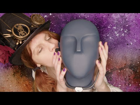 ASMR | Ear Eating Licking And Sucking Dummy Head (Soft Whispering) | Mouth Sounds