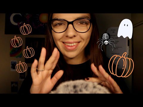Spooky Trigger Words + Hand Movements ASMR🎃