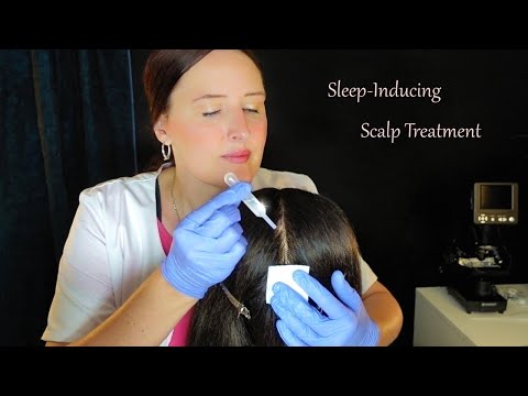ASMR Detailed Scalp Check & Treatment for Tingles & Sleep (lots of whispering)