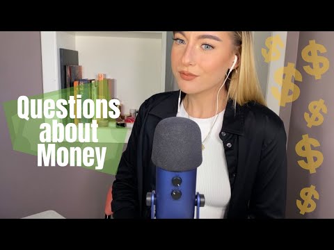 ASMR | asking you personal questions about money | with binaural typing sounds