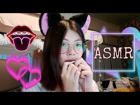 ASMR 😽cat girl | Kissing and Mouth Sounds
