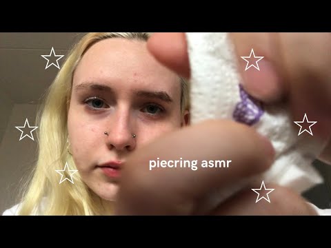 lofi asmr! [subtitled] piercing!