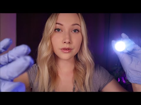 ASMR Chaotic FAST Medical Exam (follow my instructions, bright lights, unpredictable triggers)