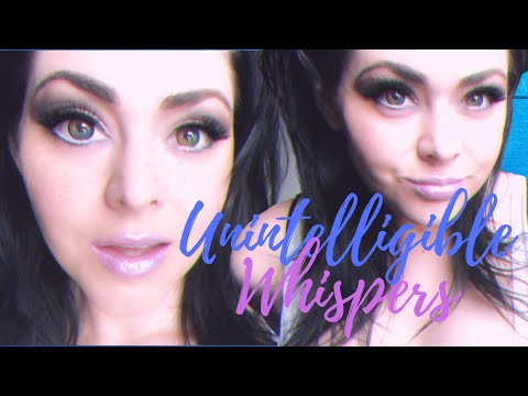 ASMR | Unintelligible and Inaudible Rambling Whispers for Tingles, Relaxation and Sleep