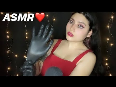 Sonidos con guantes- María ASMR